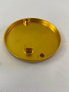 CNC BIG SIZE CLUTCH COVER IN GOLD